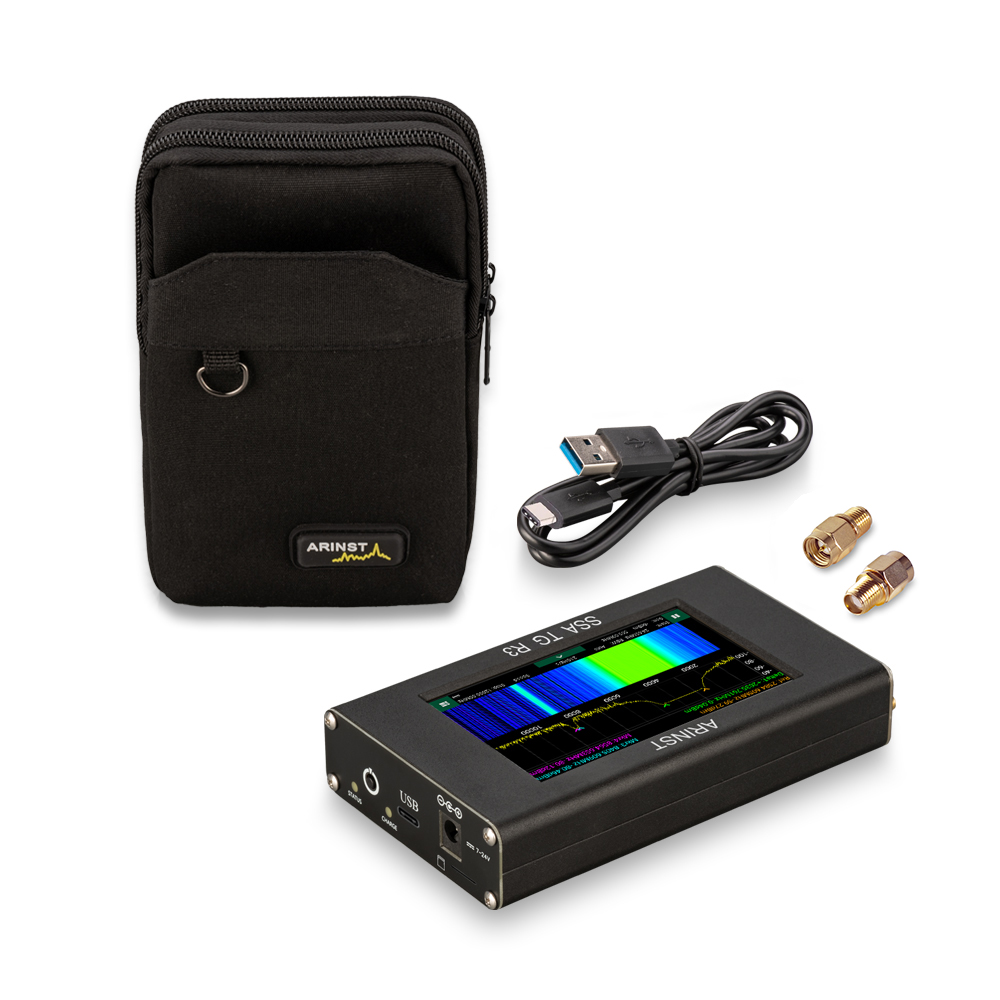 Arinst SSA-TG R3 портативный анализатор спектра с трекинг-генератором, 24МГц - 12ГГц