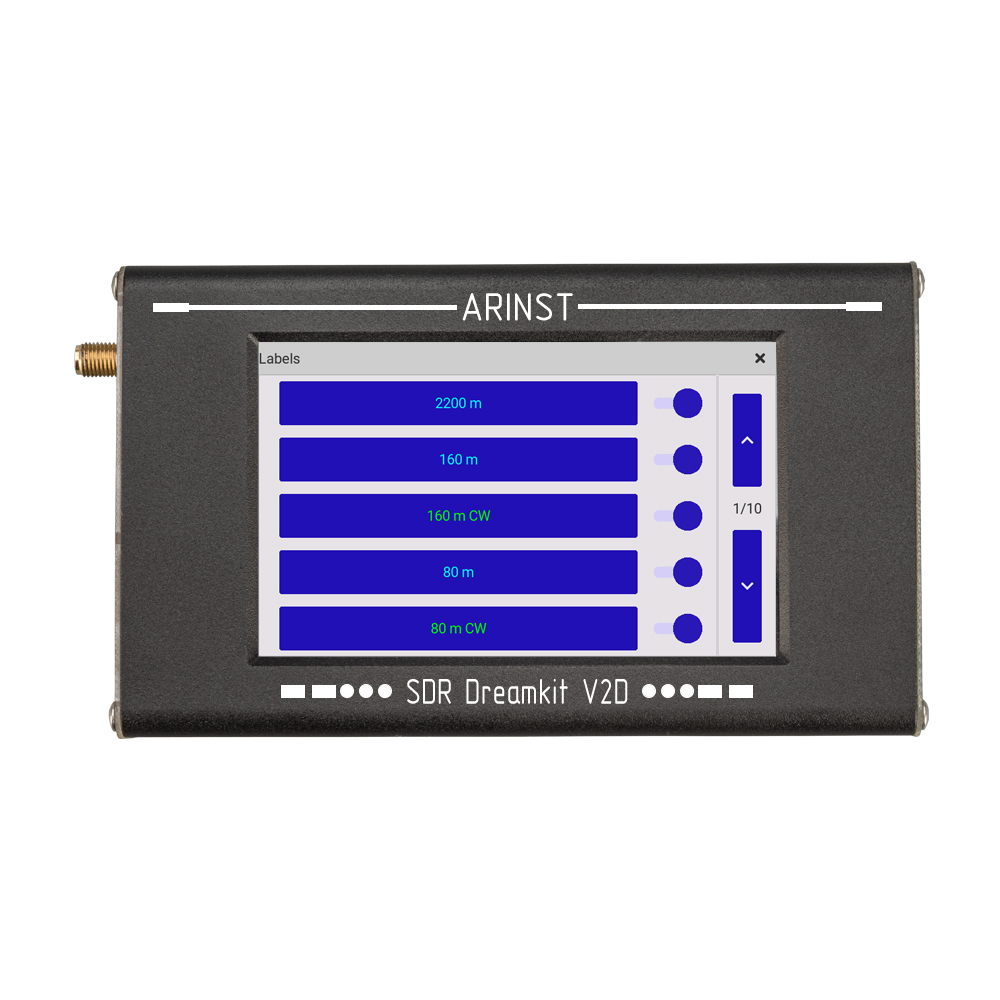 ARINST SDR Dreamkit V2D портативный радиоприемник