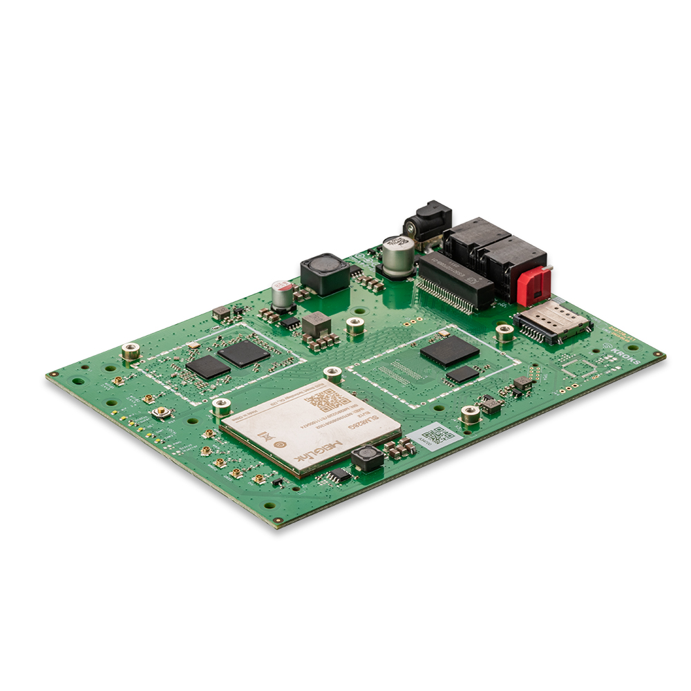 Kroks Rt-Brd m12-G гигабитный роутер с модемом LTE cat.12 для установки в гермобокс
