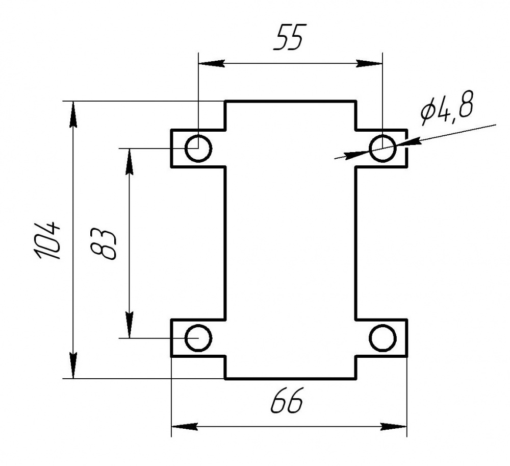 Блок питания 48В 0,8А (38Вт), штекер 2,1х5,5 мм