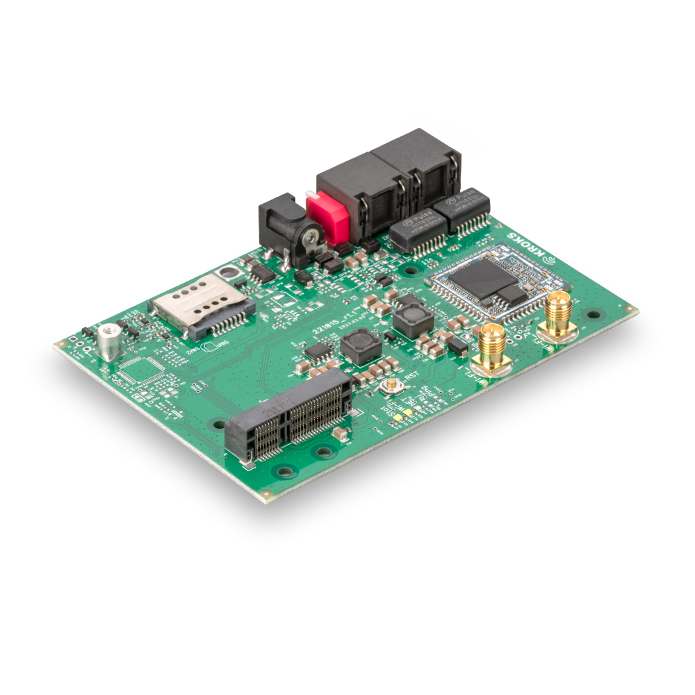 Роутер Kroks Rt-Brd e для установки в гермобокс с поддержкой m-PCI модемов