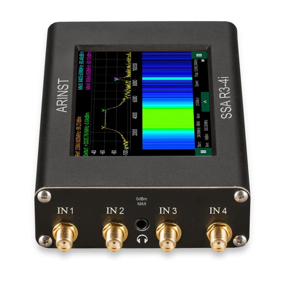 Arinst SSA R3-4i четырех портовый анализатор спектра, 24 МГц - 6,2 ГГц