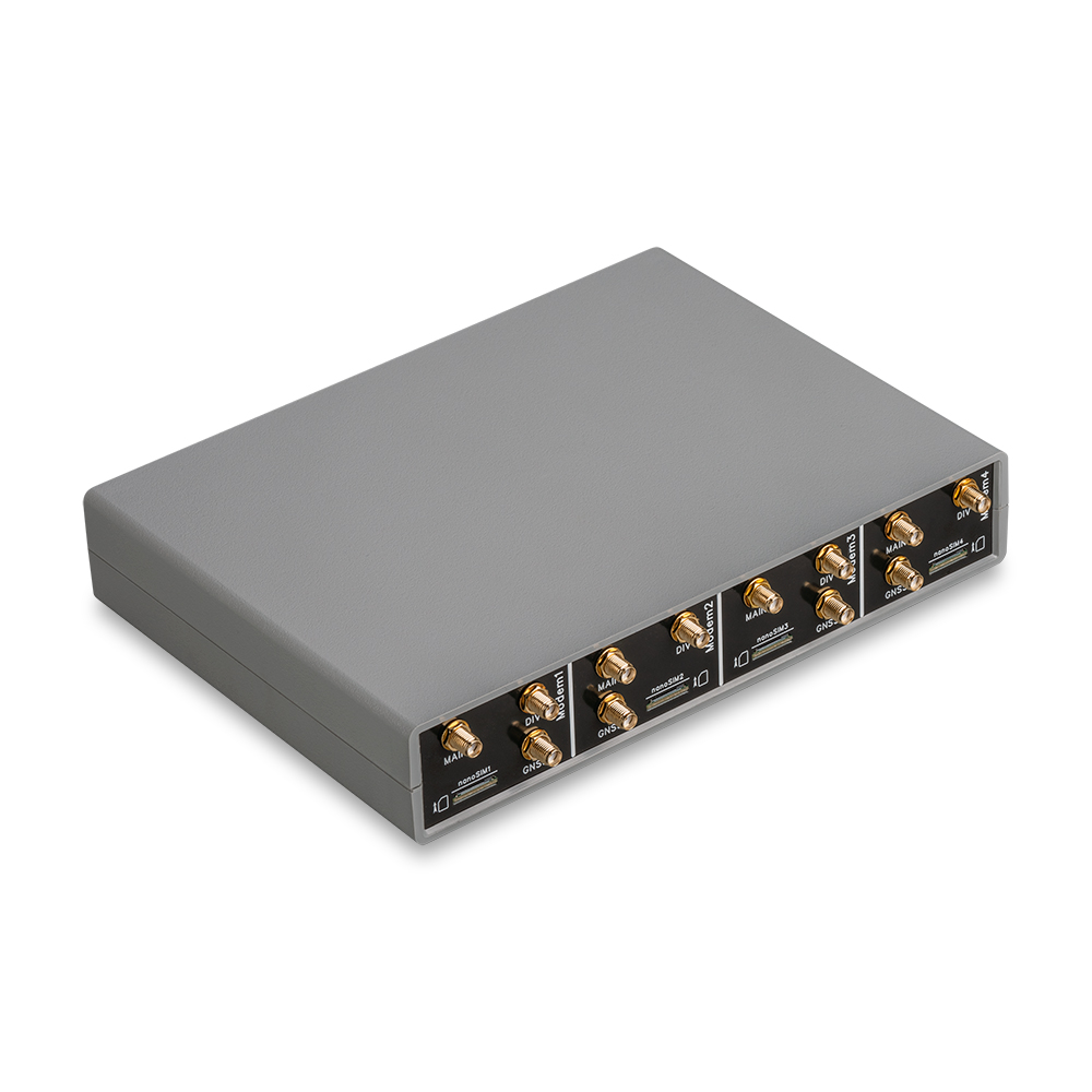 Kroks Rt-Cse 4M m6-G гигабитный роутер с четырьмя встроенными 4G модемами LTE Cat.6