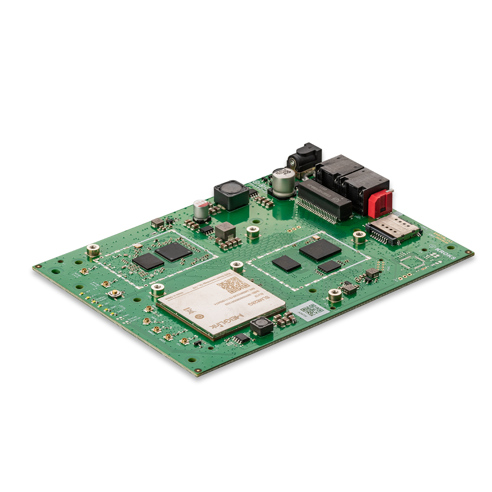 Kroks Rt-Brd m12-G гигабитный роутер с модемом LTE cat.12 для установки в гермобокс