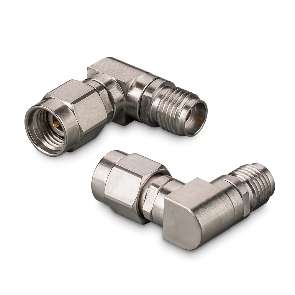 Переходник угловой 2.92mm(male) - 2.92mm(female) до 40 ГГц, rev.T