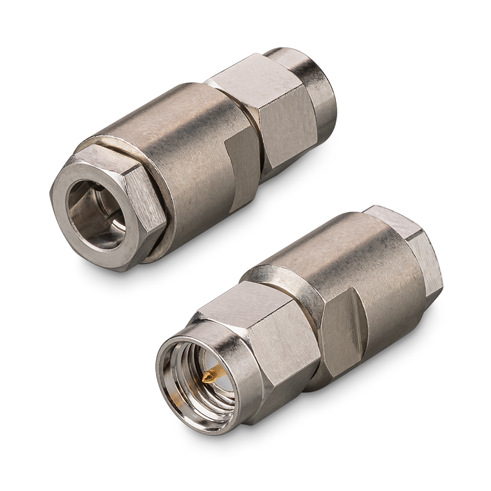 Разъем SMA(male) на кабель RG-58, прижимной до 6 ГГц, rev.T