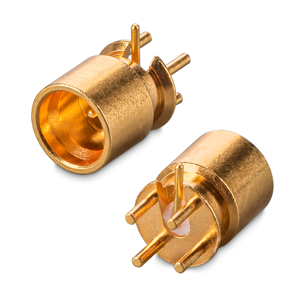 Разъем SМP(male) на плату, до 6 ГГц rev.Y