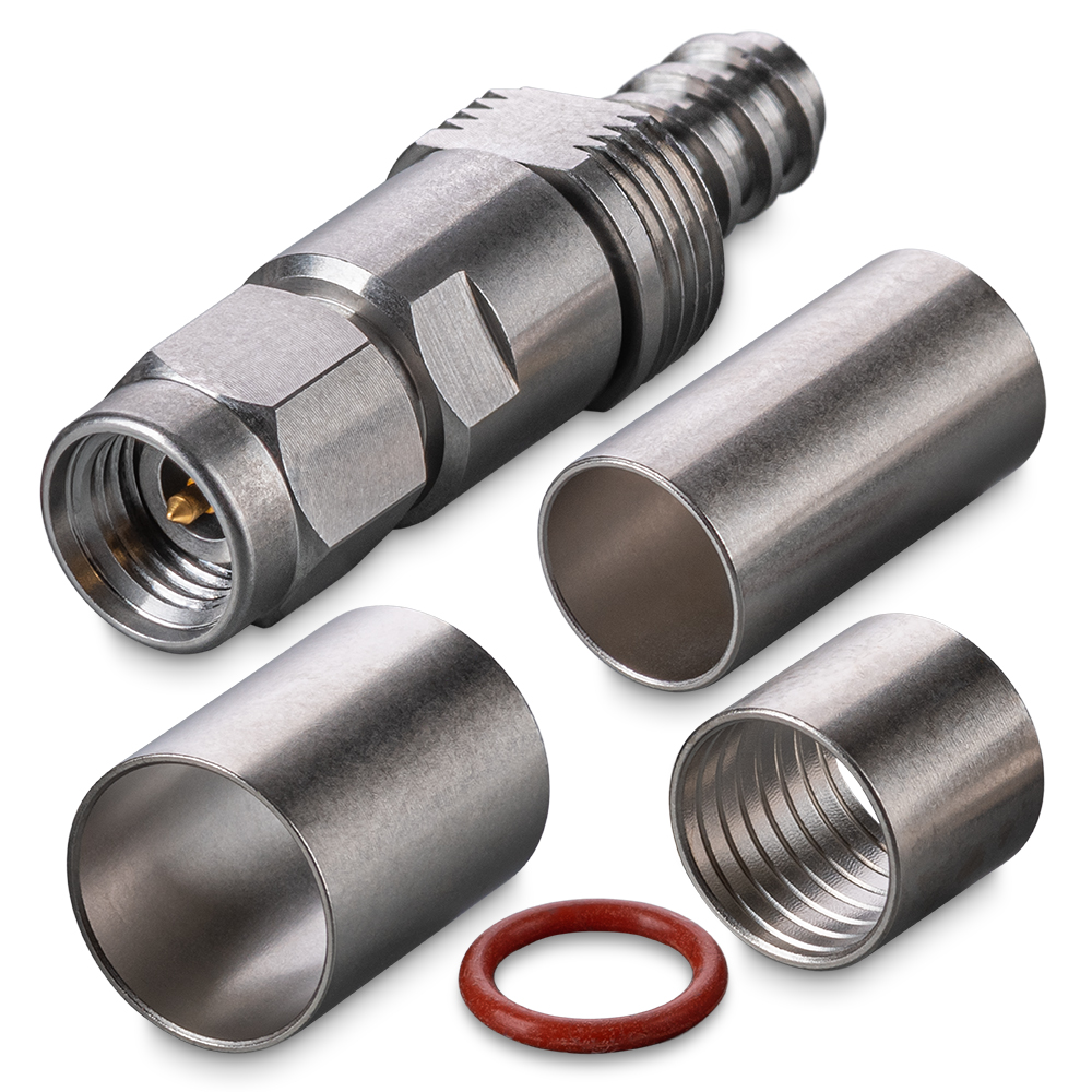 Разъем 2.92mm (male) на кабель A360, до 40 ГГц, rev.Y