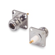 Разъем N(female) фланцевый, до 12 ГГц, rev.Y