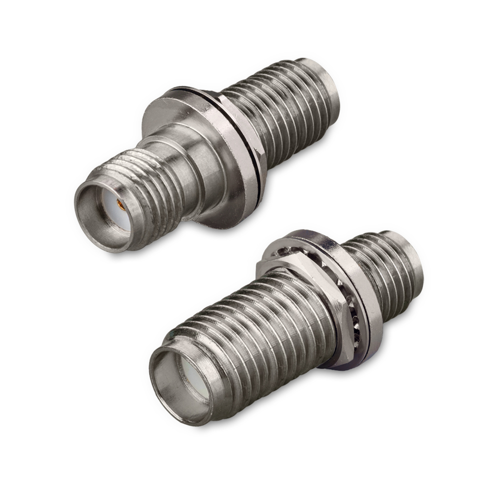 Переходник SMA(female) - SMA(female) с шайбой и гровером, до 18 ГГц, rev.Y