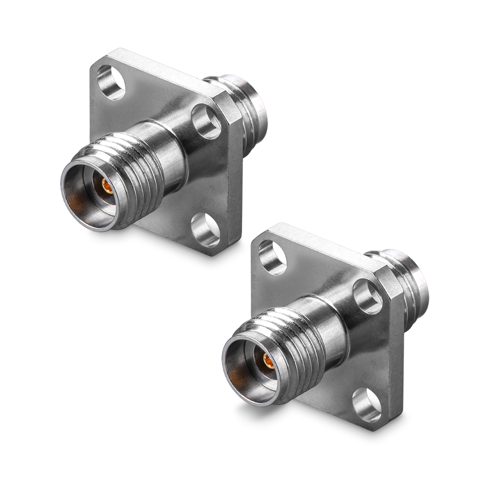 Переходник SMA(female) - SMA(female), фланцевый, до 18 ГГц, rev.Y