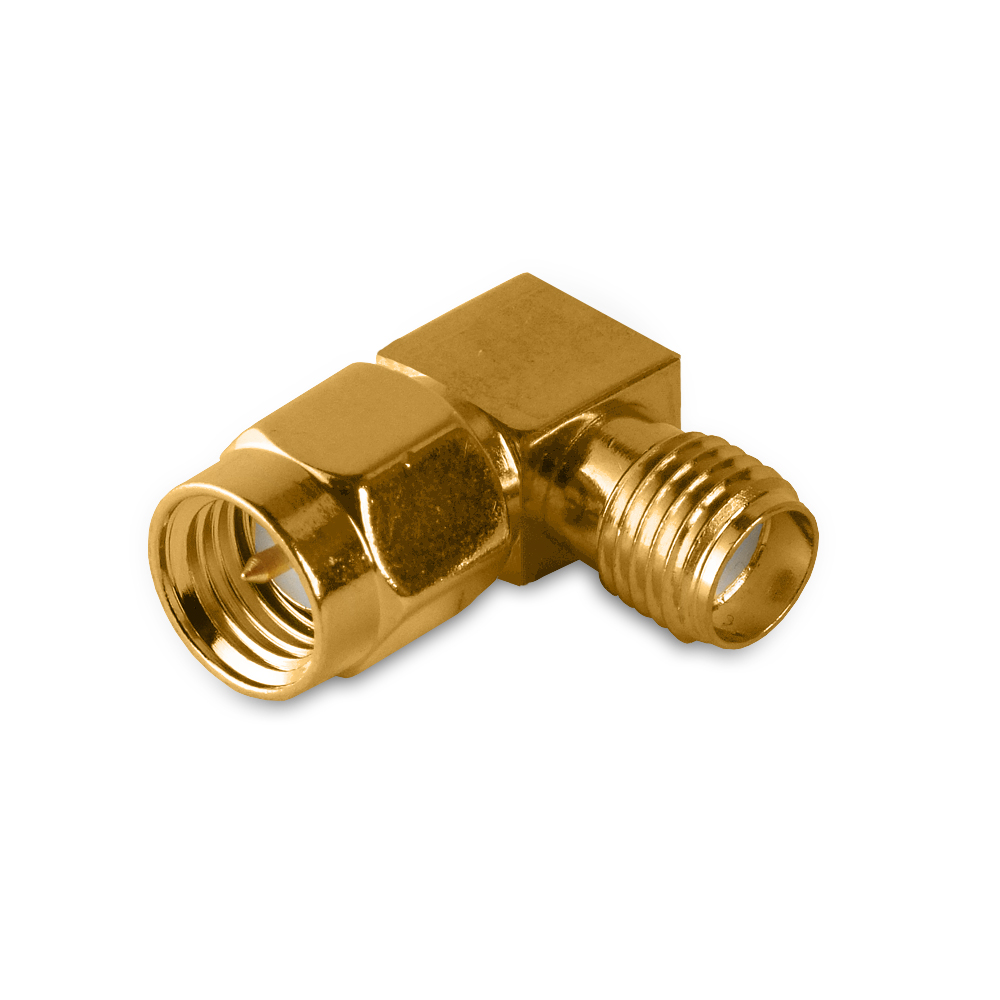 Переходник SMA(male) - SMA(female), угловой, до 12 ГГц, rev.Y